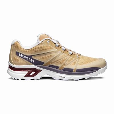 Salomon XT-WINGS 2 - Miesten Tennarit - Khaki/Valkoinen